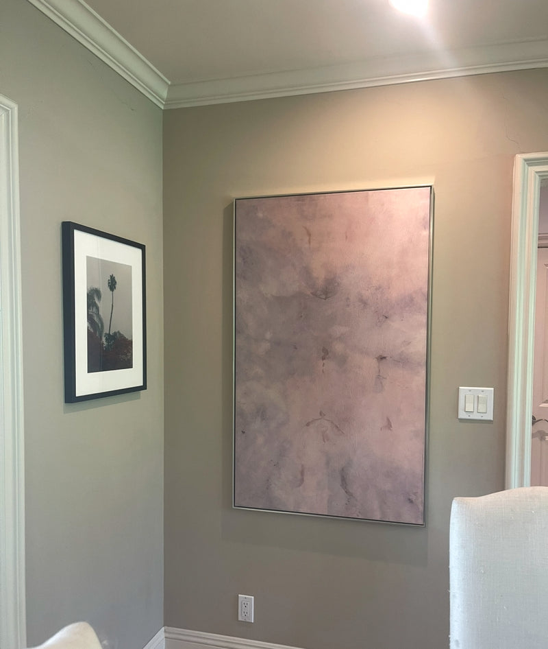 FRAMED SILK ARTWORK - Veil Between