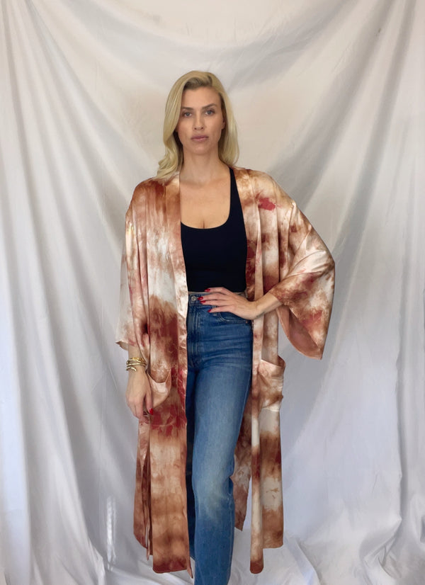 Ceremony Duster - Honeysuckle