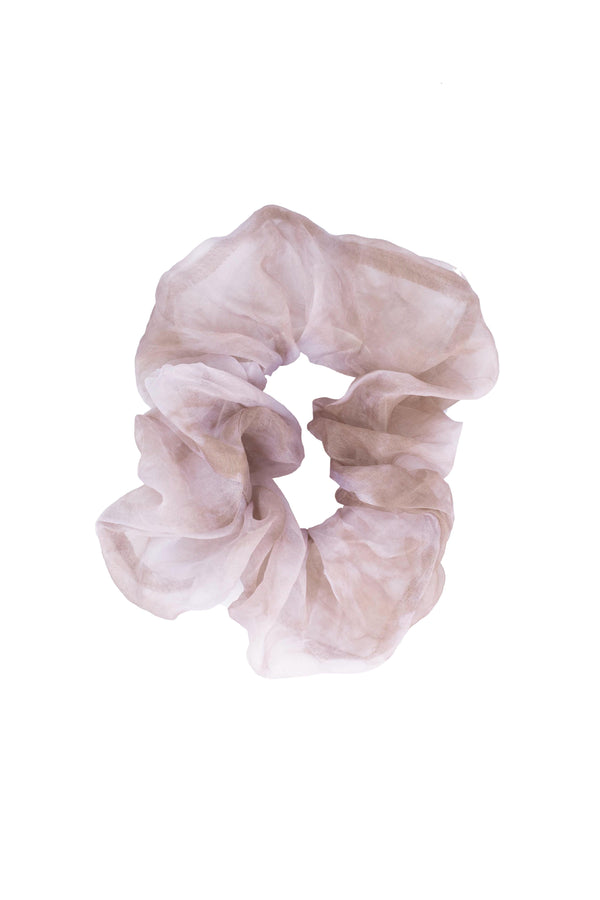 Organza Scrunchie - Pearl